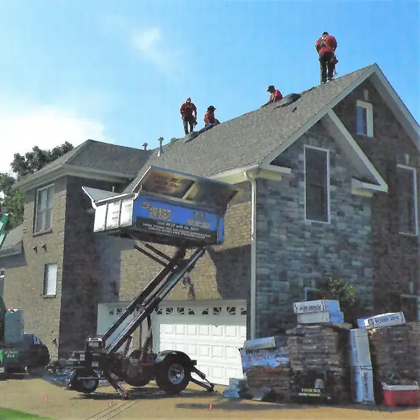 Roofing and Exterior construction project on large home. Sumner Roofing & Exteriors Construction Projects in Hendersonville,, TN